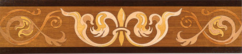 Sophistication Wood Border Floor Border By Oshkosh Designs