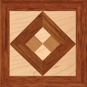 Newport Harbor Wood Border Corner Floor Accent Oshkosh Designs