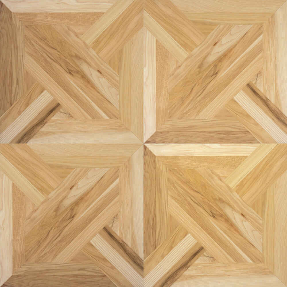 Hickory Marseille Wood Parquet Tile | Parquet Flooring