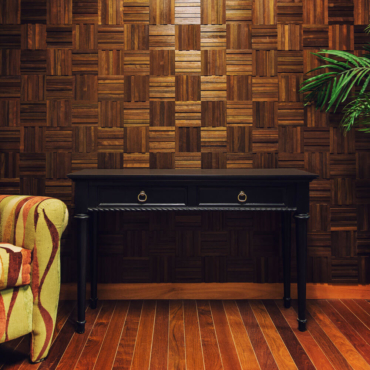 Fingerblock 3D Wood Wall | Wall Panels | Peruvian Walnut