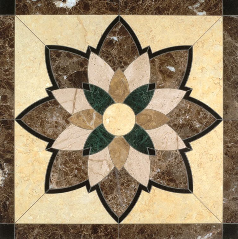 Empress Granite, Limestone & Marble Medallion | Floor Tile Medallion