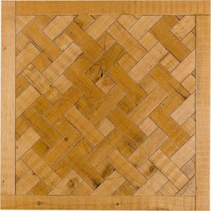 Reclaimed Red Oak Fontainebleau Parquet Tile | Parquet Flooring