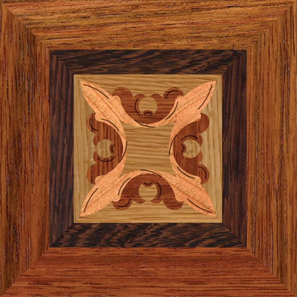 Imperial Wood Corner | Floor Accent