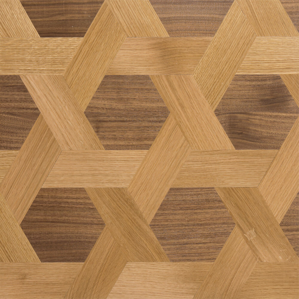 Triaxial Woven Parquet Tile | Parquet Flooring