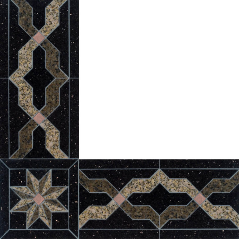 Libra Stone Tile Border | Floor Border
