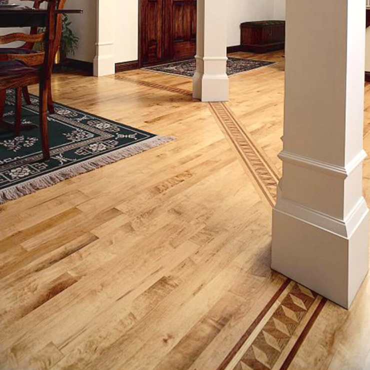 Floors Photo Gallery: Decorative Borders, Medallions & Wood Floor Tiles