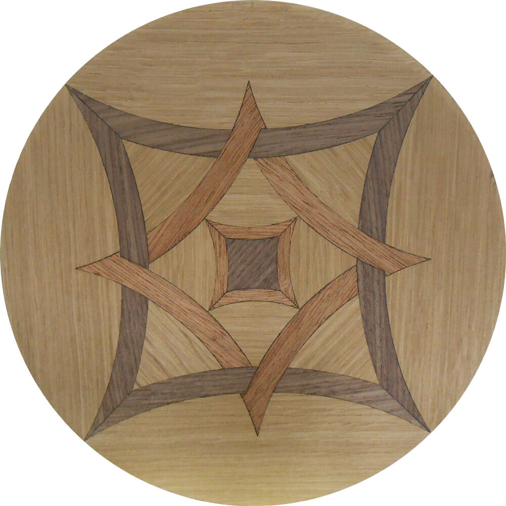 Custom Arizona Deco Wood Medallion