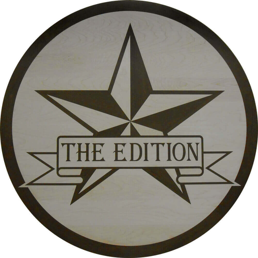 Custom The Edition Wood Medallion | Floor Medallion