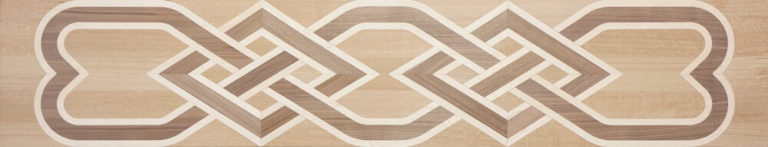 Custom Inlay: Custom Medallions and Floor Borders in Stone and Wood