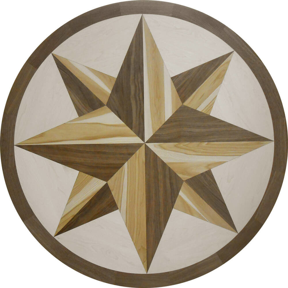 Custom Nautical Odyssey Wood Medallion