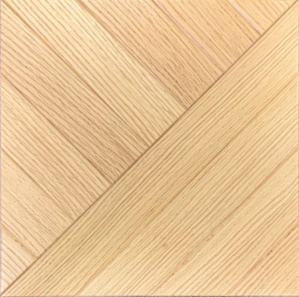 Savannah Bevelled White Oak Wood Parquet Floor Tile